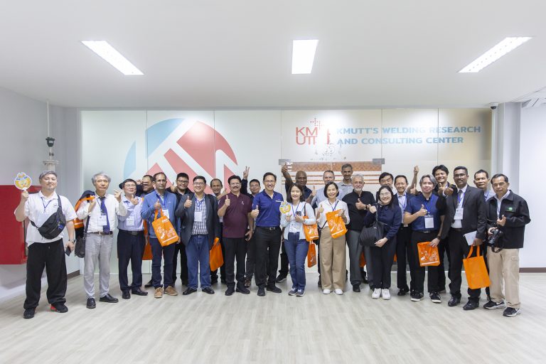 สถาบันนิวเคลียร์แห่งชาติ เข้าเยี่ยมชมงานด้านวิศวกรรมการเชื่อม ณ มจธ.