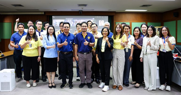 คณะครุศาสตร์อุตสาหกรรมและเทคโนโลยี มจธ. จัดกิจกรรมแนวทางการเขียนขอรับรอง Thailand PSF ภายใต้ “โครงการสร้างความเข้าใจในการเขียนผลงานด้านการเรียนการสอน เพื่อขอรับการประเมินสมรรถนะ Thailand PSF” ของบุคลากรสายวิชาการ หลักสูตรครุศาสตร์อุตสาหกรรมบัณฑิต ครั้งที่ 2