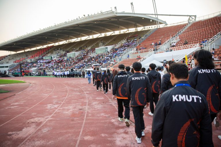 มจธ. นำทีมนักกีฬาเข้าร่วมศึกปัญญาชนครั้งที่ 50 “ธรรมศาสตร์เกมส์” (Thammasat Games 2025)