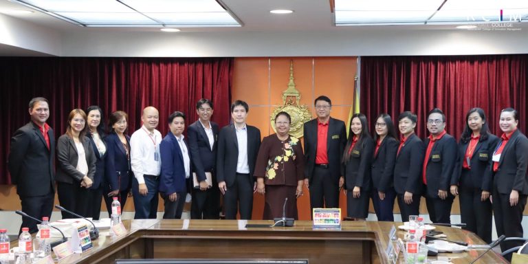 คณะวิทยาศาสตร์ ศึกษาดูงานและหารือความร่วมมือกับวิทยาลัยนวัตกรรมการจัดการ มหาวิทยาลัยเทคโนโลยีราชมงคลรัตนโกสินทร์ ศาลายา จ.นครปฐม