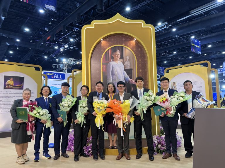 นักวิจัยคณะวิทยาศาสตร์ มจธ. เข้ารับรางวัลการวิจัยแห่งชาติในงานวันนักประดิษฐ์ ประจำปี พ.ศ. 2568