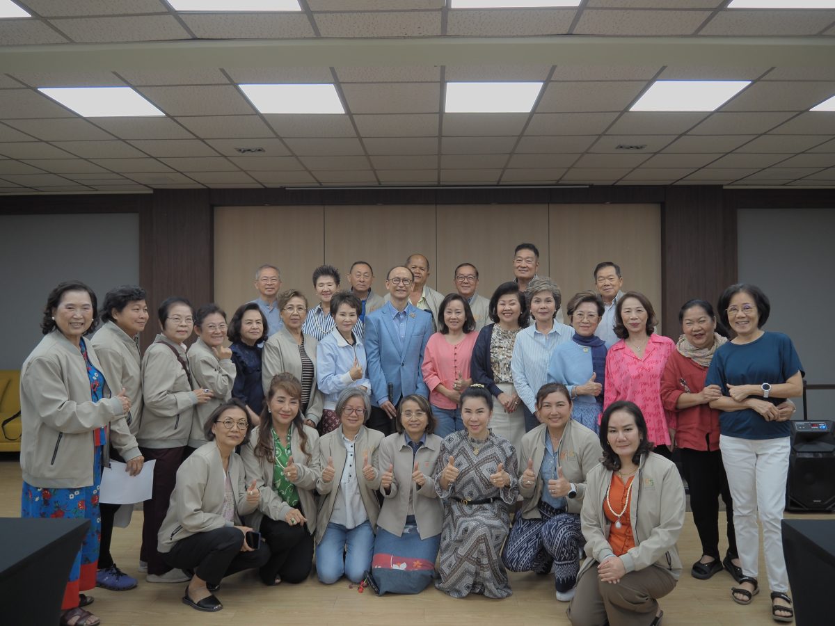The Continuing Education Center of KMUTT held the training course “KMUTT Smart Senior,” Batch 1.