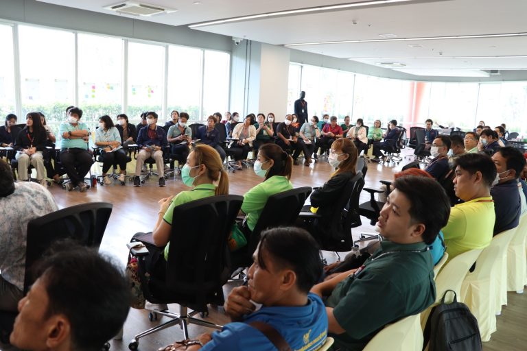 “ชีวิตดีมีสุข เพื่อความสำเร็จในหน้าที่การงาน” อบรมพัฒนาบุคลากร มจธ. อย่างยั่งยืน