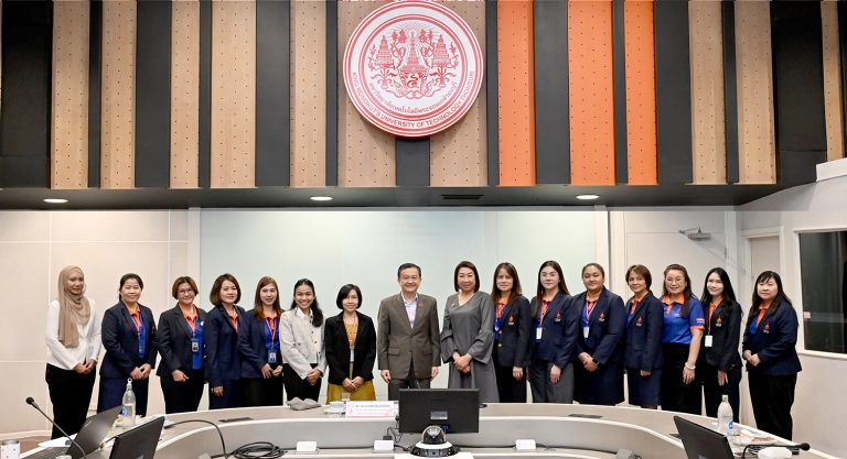 สำนักบริหารการศึกษาและบริการวิชาการ ราชวิทยาลัยจุฬาภรณ์ (รจภ.) ศึกษาดูงานมหาวิทยาลัยเทคโนโลยีพระจอมเกล้าธนบุรี