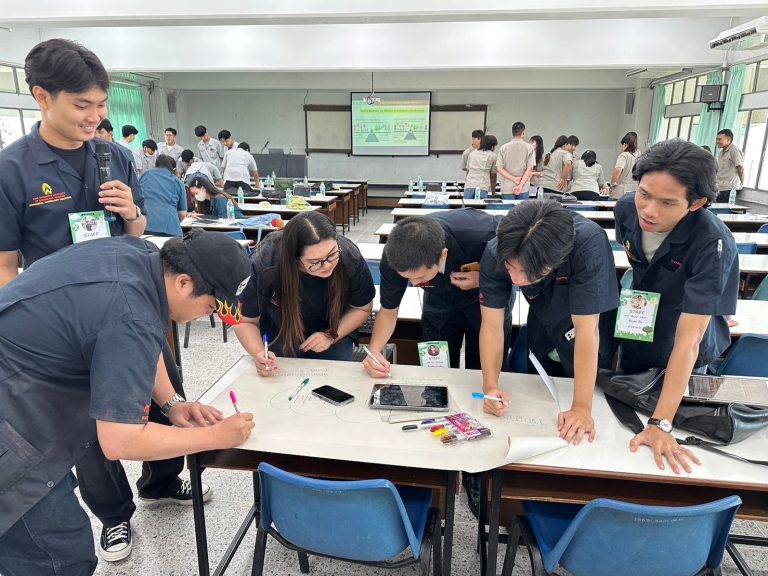 หลักสูตรเทคโนโลยีบัณฑิต สาขาวิชาเทคโนโลยีอุตสาหกรรม คณะครุศาสตร์อุตสาหกรรมฯ มจธ. จัดกิจกรรมสัมมนาในหัวข้อ “Carbon Neutrality การสร้างสมดุลของโลกใบใหม่” ภายใต้รายวิชา IDT391 INDUSTRIAL TECHNOLOGY SEMINAR AND GUIDANCE ประจำปีการศึกษา 2567 ภาคการศึกษา 2/2567