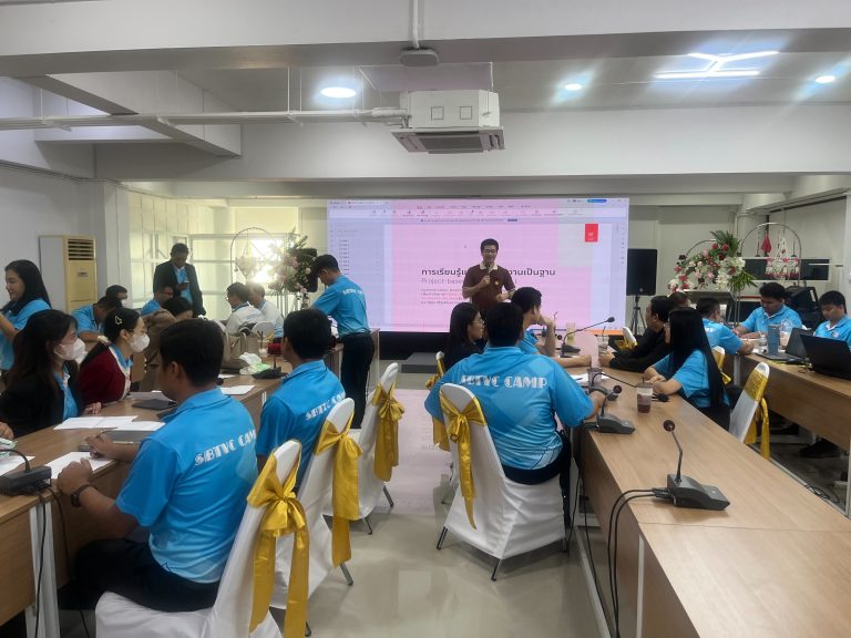 คณะครุศาสตร์อุตสาหกรรมฯ มจธ. จัดโครงการสนับสนุนการจัดการเรียนการสอนแบบโครงงานเป็นฐาน วิทยาลัยอาชีวศึกษาเทคโนโลยีฐานวิทยาศาสตร์ ชลบุรี (ครั้งที่ 1)