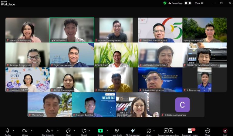 คณะครุศาสตร์อุตสาหกรรมและเทคโนโลยี มจธ. จัดกิจกรรม “One on One การโค้ชสำหรับอาจารย์ เพื่อเตรียมยื่นขอ PSF รูปแบบ Online” 