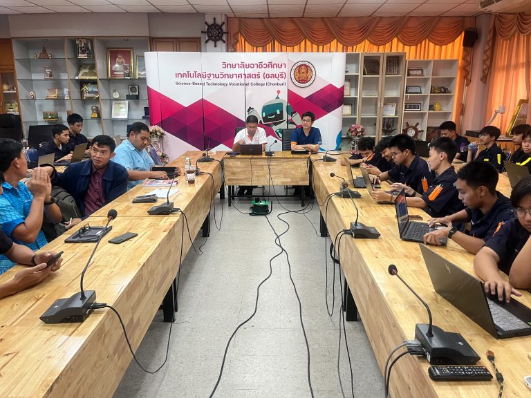 คณะครุศาสตร์อุตสาหกรรมและเทคโนโลยี (มจธ.) นำคณะครูเข้าร่วมกิจกรรมในโครงการวิจัยการพัฒนาศักยภาพครูเพื่อการจัดการเรียนการสอนโดยใช้โครงการเป็นฐาน (PjBL) ครั้งที่ 4