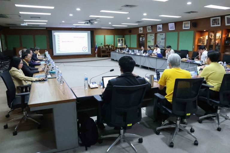 คณะครุศาสตร์อุตสาหกรรมและเทคโนโลยี มจธ. ต้อนรับผู้ตรวจประเมินคุณภาพการศึกษาภายในระดับคณะ รอบปีการศึกษา 2567 