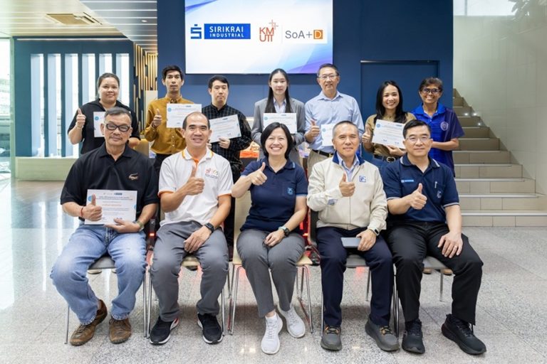SoA+D มจธ. จัดโครงการอบรม Upskill/Reskill ด้านสถาปัตยกรรมภายใน พร้อมมอบเกียรติบัตรแก่ผู้เข้าร่วม 