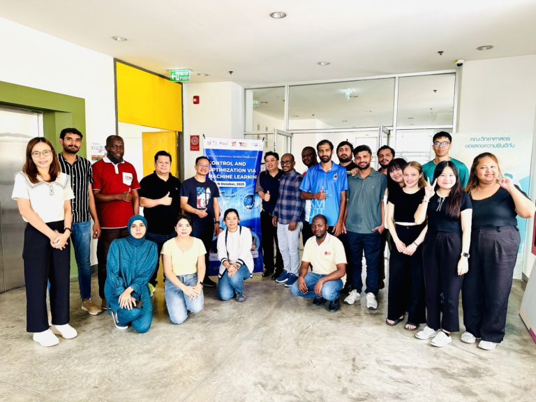 TaCS-CoE ร่วมกับภาควิชาคณิตศาสตร์จัดสัมมนาเชิงวิชาการ TaCS Mathematical Seminar Series No.18 ในหัวข้อ Control and Optimization via Machine Learning 