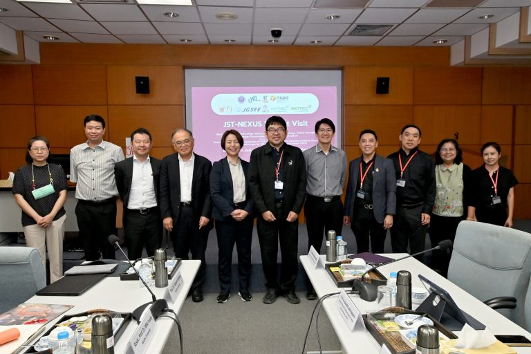 มจธ. บางขุนเทียน ให้การต้อนรับคณะนักวิจัยโครงการ JST-NEXUS จากญี่ปุ่น นำเยี่ยมชมห้องปฏิบัติการวิจัยระดับสูงด้านเทคโนโลยีชีวภาพและพลังงานทดแทน