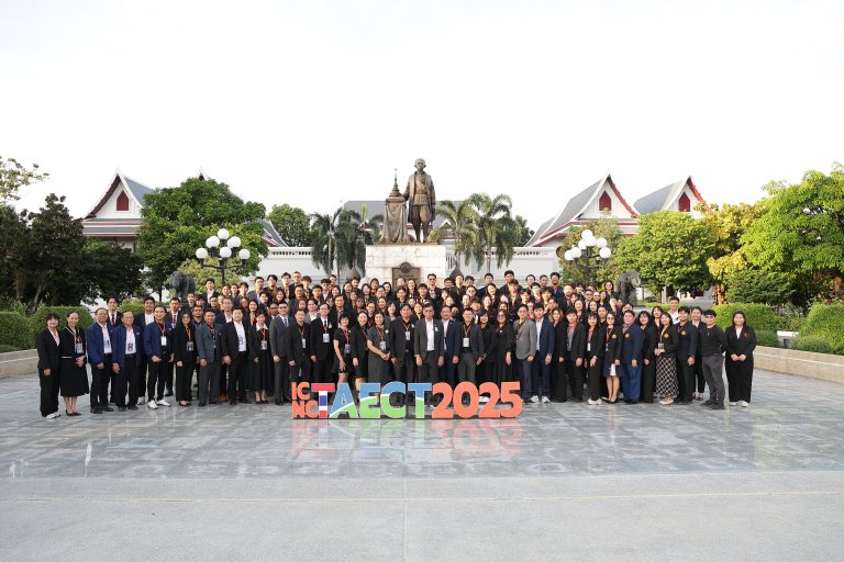 สาขาวิชาเทคโนโลยีและสื่อสารการศึกษา มจธ. เข้าร่วมงานประชุมวิชาการระดับชาติ ครั้งที่ 38 และระดับนานาชาติ ครั้งที่ 5 “โสตฯ-เทคโนฯ สัมพันธ์แห่งประเทศไทย” 