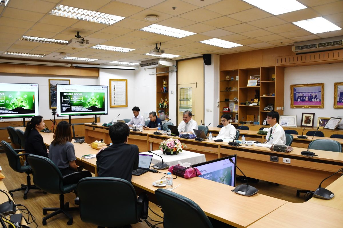 คณะวิทยาศาสตร์ มหาวิทยาลัยเทคโนโลยีพระจอมเกล้าธนบุรี (มจธ.) ต้อนรับผู้แทนจาก Tokushima University ประเทศญี่ปุ่น และร่วมหารือความร่วมมือทางวิชาการ 