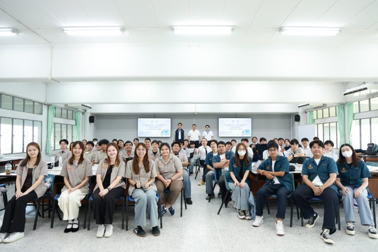 หลักสูตรเทคโนโลยีบัณฑิต สาขาวิชาเทคโนโลยีอุตสาหกรรม คณะครุศาสตร์อุตสาหกรรมฯ มจธ. จัดโครงการกิจกรรมถอดบทเรียนระหว่างการเรียนรู้ร่วมกับการทำงานในสถานประกอบการ ชั้นปีที่ 4 ของหลักสูตรเทคโนโลยีบัณฑิต สาขาวิชาเทคโนโลยีอุตสาหกรรม ประจำปีการศึกษา 1/2568 