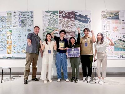 ‘Rooted Currents’ การออกแบบเมืองของนักศึกษา มจธ.คว้าชัยชนะบนเวทีโลก ปลุกเมืองเก่าให้ยืดหยุ่นสู้วิกฤตภูมิอากาศ