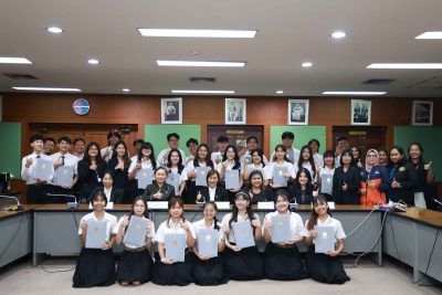 สาขา ECT มจธ. จัดพิธีมอบเกียรติบัตร และต้อนรับคณะทำงานประเมินสมรรถนะของบุคคลตามมาตรฐานวิชาชีพ สาขาวิชาชีพธุรกิจโฆษณาและประชาสัมพันธ์ อาชีพนักสื่อสารองค์กรสัมพันธ์ระดับ 3 จากสถาบันคุณวุฒิวิชาชีพ