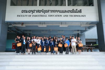 คณะครุศาสตร์อุตสาหกรรมฯ มจธ. ต้อนรับคณะครูในกิจกรรมแลกเปลี่ยนเรียนรู้ระหว่างสถานศึกษาของกลุ่มโรงเรียนเครือข่ายความร่วมมือ (KMUTT – School consortium)