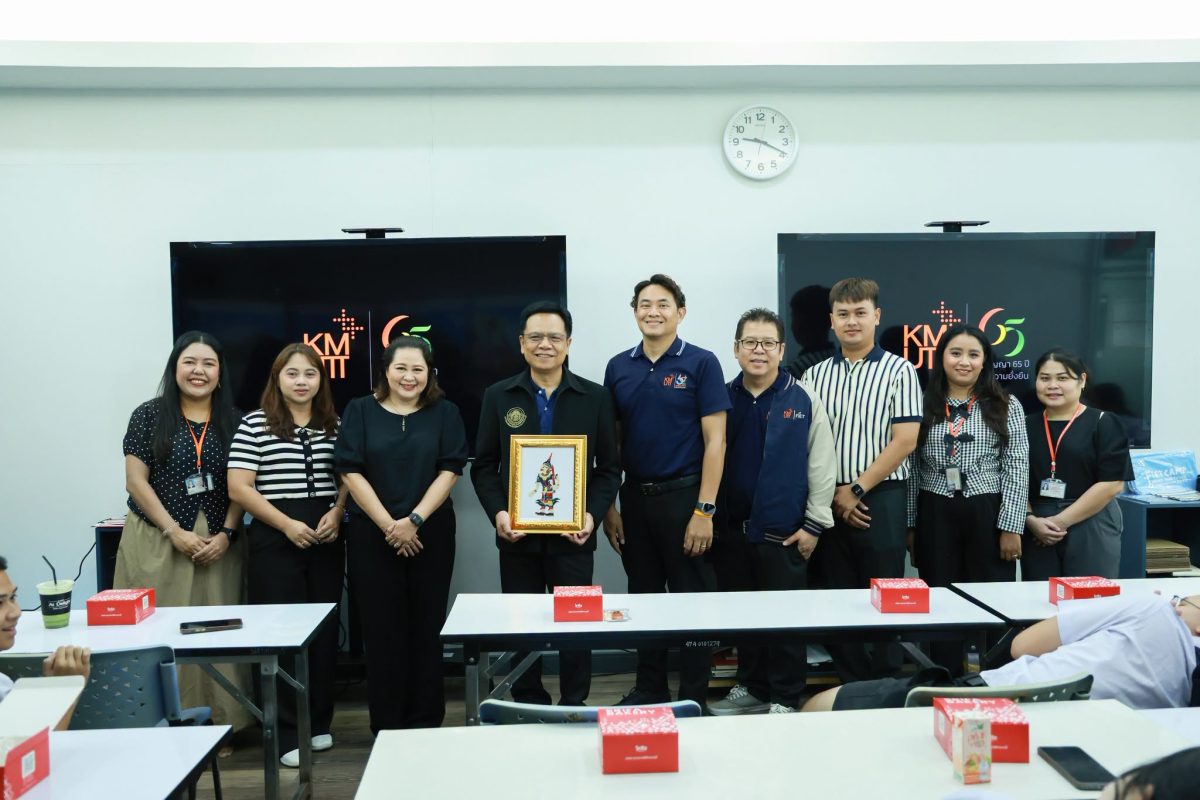 7 สาขาวิชา คณะครุศาสตร์อุตสาหกรรมฯ มจธ. ร่วมต้อนรับคณะศึกษาดูงานจากโรงเรียนหาดใหญ่วิทยาลัย จังหวัดสงขลา