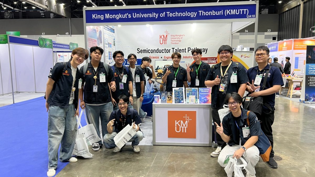 KMUTT ผสานพลัง Science × Engineering ร่วมขับเคลื่อนกำลังคนด้าน Semiconductor ในงาน THECA 2026