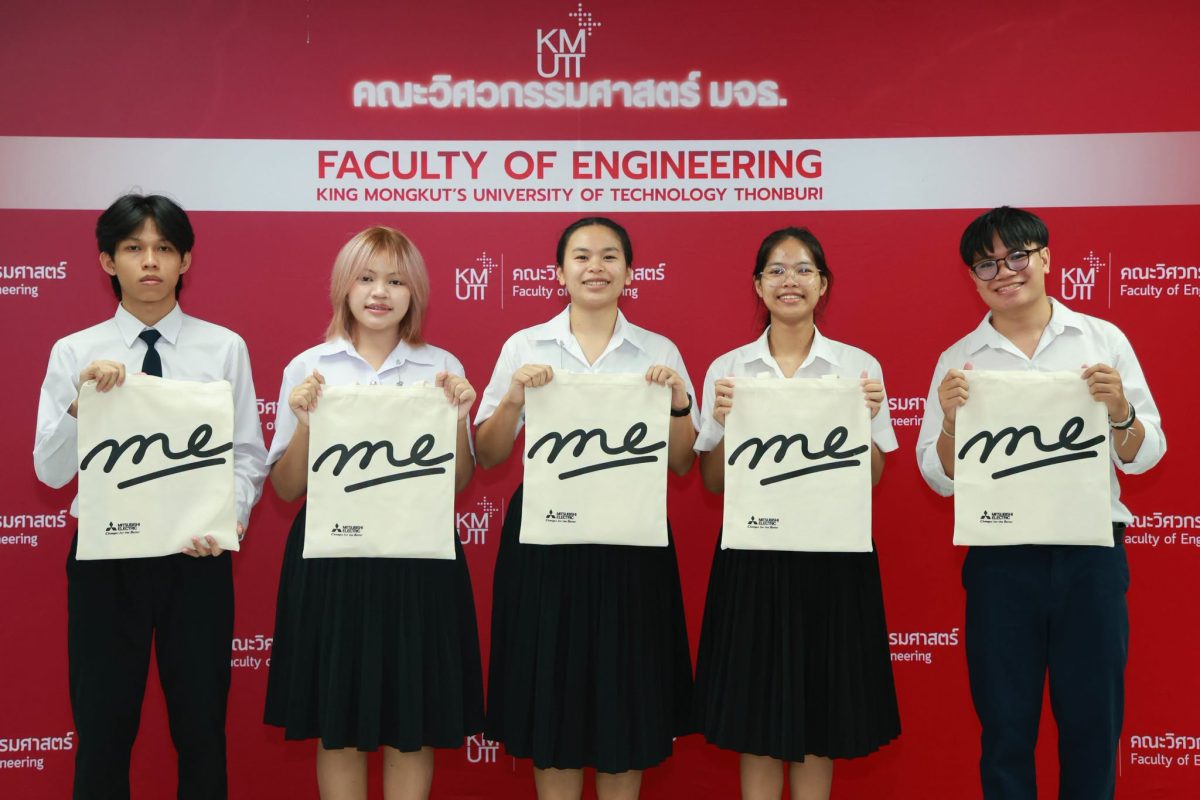 Faculty of Engineering, KMUTT Receives THB 1.5 Million in Scholarships from Mitsubishi Electric Thai Foundation (METF)