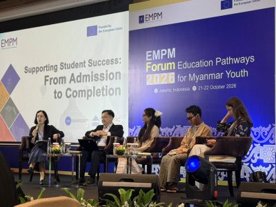 KMUTT Showcases 100% Success in Supporting Myanmar Scholarship Students at EMPM Forum 2026, Advancing Educational Pathways for the Future