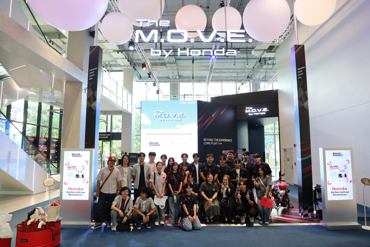 คณะวิศวกรรมศาสตร์ มจธ. นำนักศึกษาเปิดประสบการณ์เรียนรู้นวัตกรรมยานยนต์ ในกิจกรรม Exclusive University Visit 2026 ณ THE M.O.V.E. by Honda